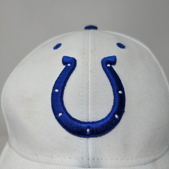 NFL Team Apparel Men's Strapback Hat White Size OSFA Embroidered Logo - Picture 4 of 13